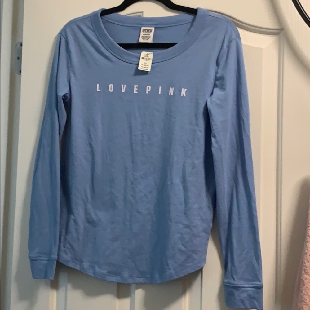 Pink blue long sleeve